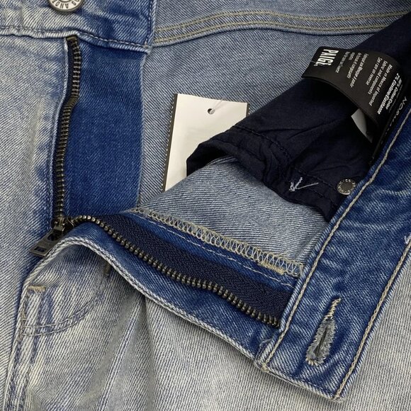 Paige Men’s Monty Straight-Leg Jeans Light Blue Size 32 - Picture 9 of 11